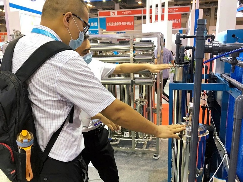 水思源——頂尖工藝吸引國內外目光，高端展品現(xiàn)場成交（CMEH展盛況）